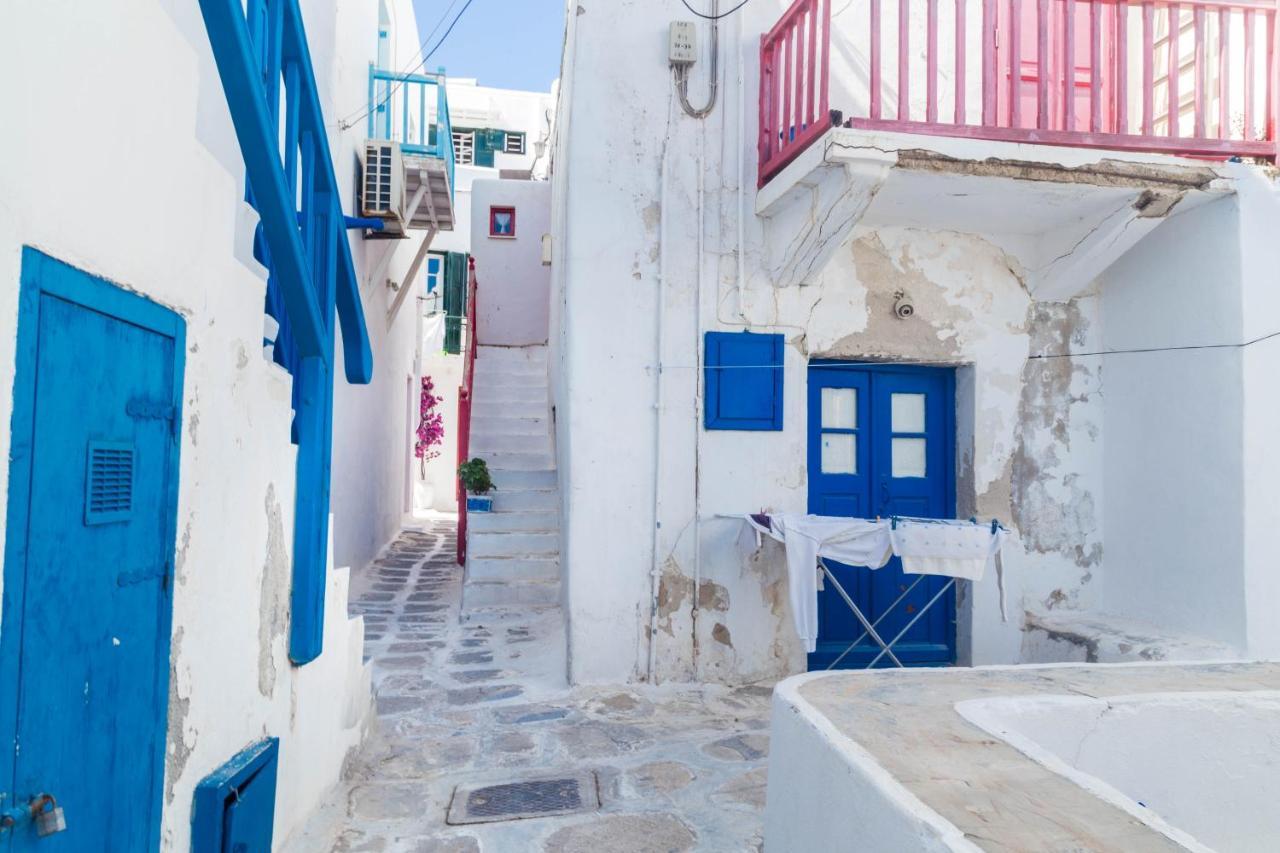 Апартаменти Mykonos Vibes Downtown Townhouse Mykonos Town Екстер'єр фото